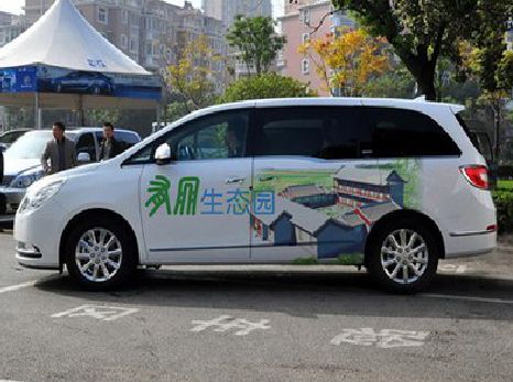 乐至户外车贴喷绘如何保持效果?